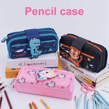 

Cute Cartoon Unicorn Detachable Pencil Case Big Capacity School Pencil Bag Storage Bag Pen Pouch School Supplies Stationery