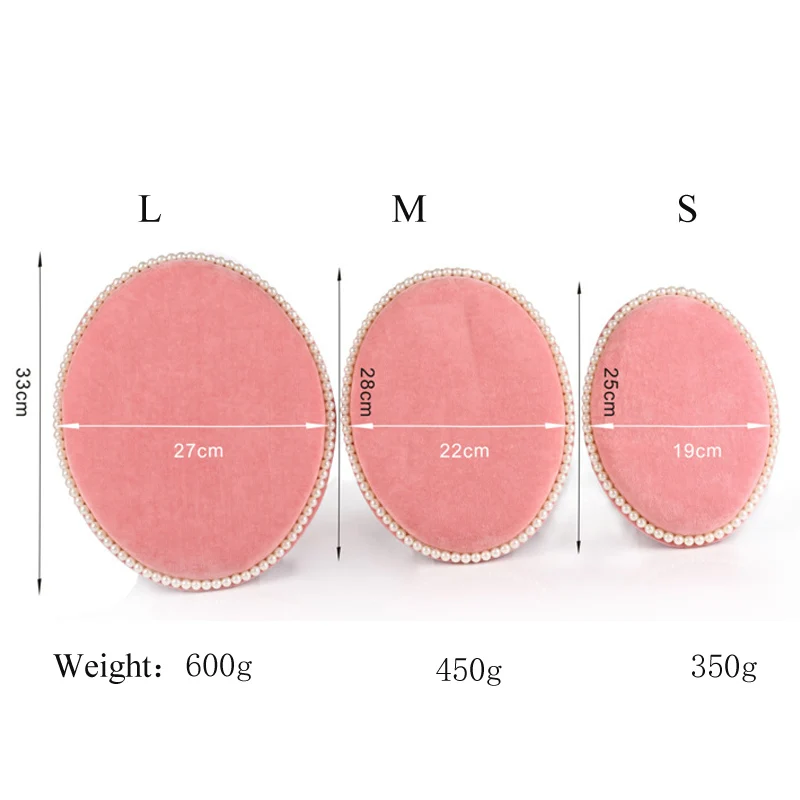 2020 New Velvet Pendant Necklaces Earrings Bust Display Stand Pearl Frame Jewelry Display Organizer For Jewelry Counter Showcase