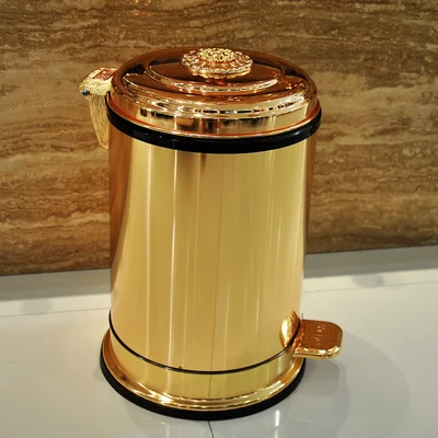 Style 1 10L 304 нержавеющая сталь тип педали для ванной комнаты мусорная корзина для ресторана мусорная корзина Туалет мусорное ведро для спальни мусорное ведро - Цвет: Style 1 10L