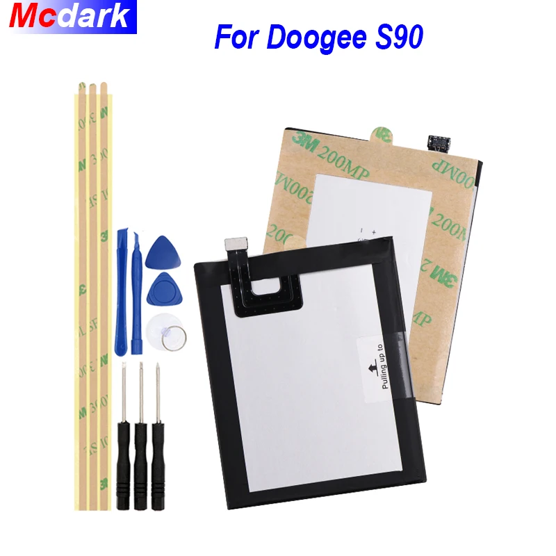 

5050mAh For Doogee S90 Battery Batterie Bateria High Quality Replacement phone Battery Gift tools