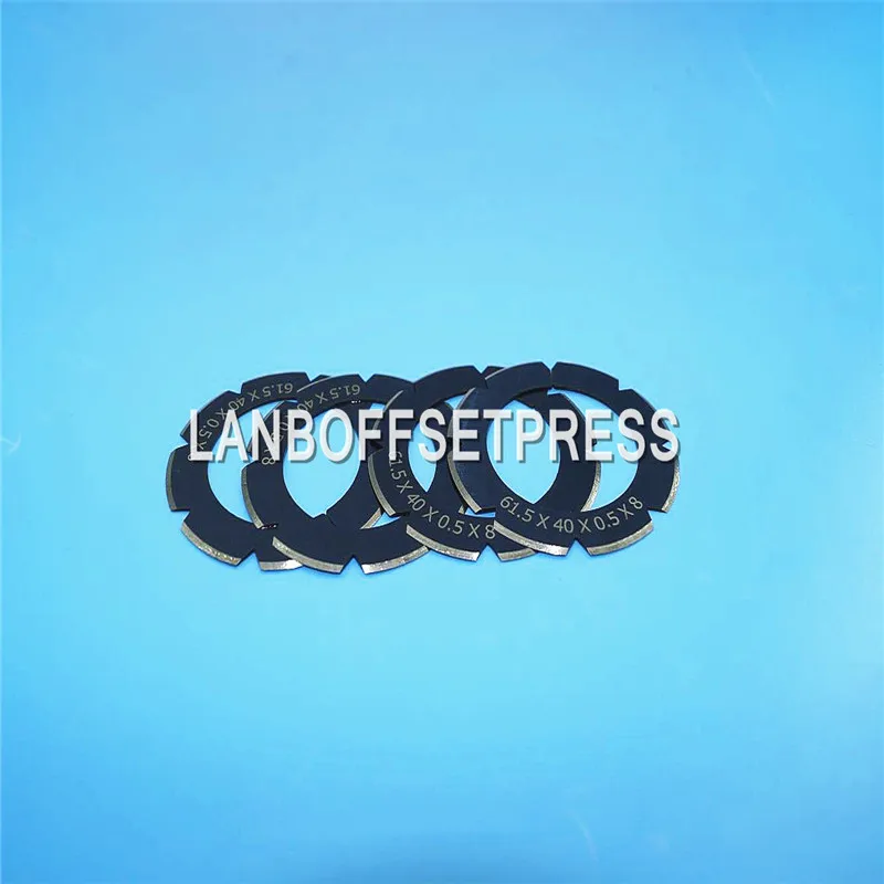 LANBOFFSETPRESS ПТО лезвие 8Vtooth складной machine50 210 400 61,5x40x0,5 мм запчасти высокого качества