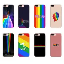 Мягкий чехол для Xiaomi Redmi Note 8 8A 8T 10 K30 5G для Motorola Moto G G2 G3 G4 G5 G6 G7 Plus, Lgbt Rainbow Pride(China)