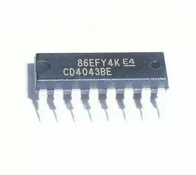 

10 шт./лот Новый CD4043BE CD4043 DIP-16 логическая схема-CMOS четыре затвора
