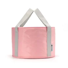 Многофункциональное складное ведро для умывальника складной портативный ультра-светильник для умывальника полиэстер для домашнего хранения воды 15л