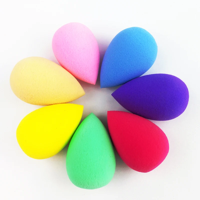 5Pcs/Set Wholesale Mini Makeup Sponge Egg Shape Makeup Soft Foundation puff Concealer Mixed cosmetic makeup sponge