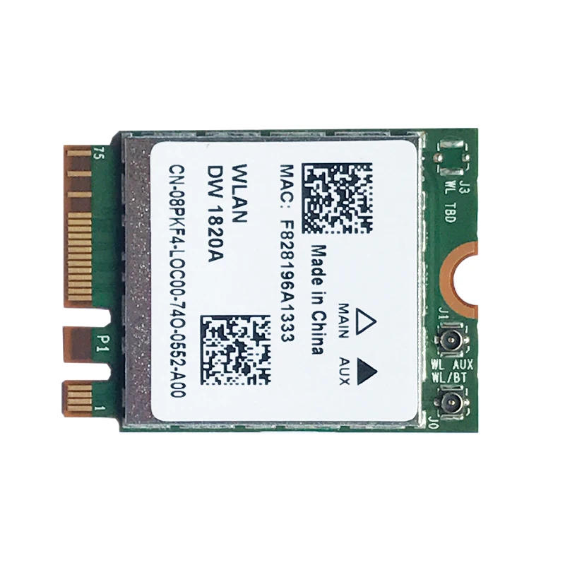DW1820A BCM94350ZAE 802.11Ac BT4.1 867 Мбит/с Wi-Fi адаптер BCM94350 M.2 NGFF DW1820 беспроводная карта Wi-Fi лучше, чем BCM94352Z