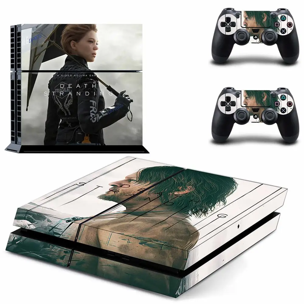 Death Stranding PS4 Кожа Наклейка виниловая для sony Dualshock 4 Playstation 4 консоль и контроллеры PS4 Skins наклейка s - Цвет: GYTM2689