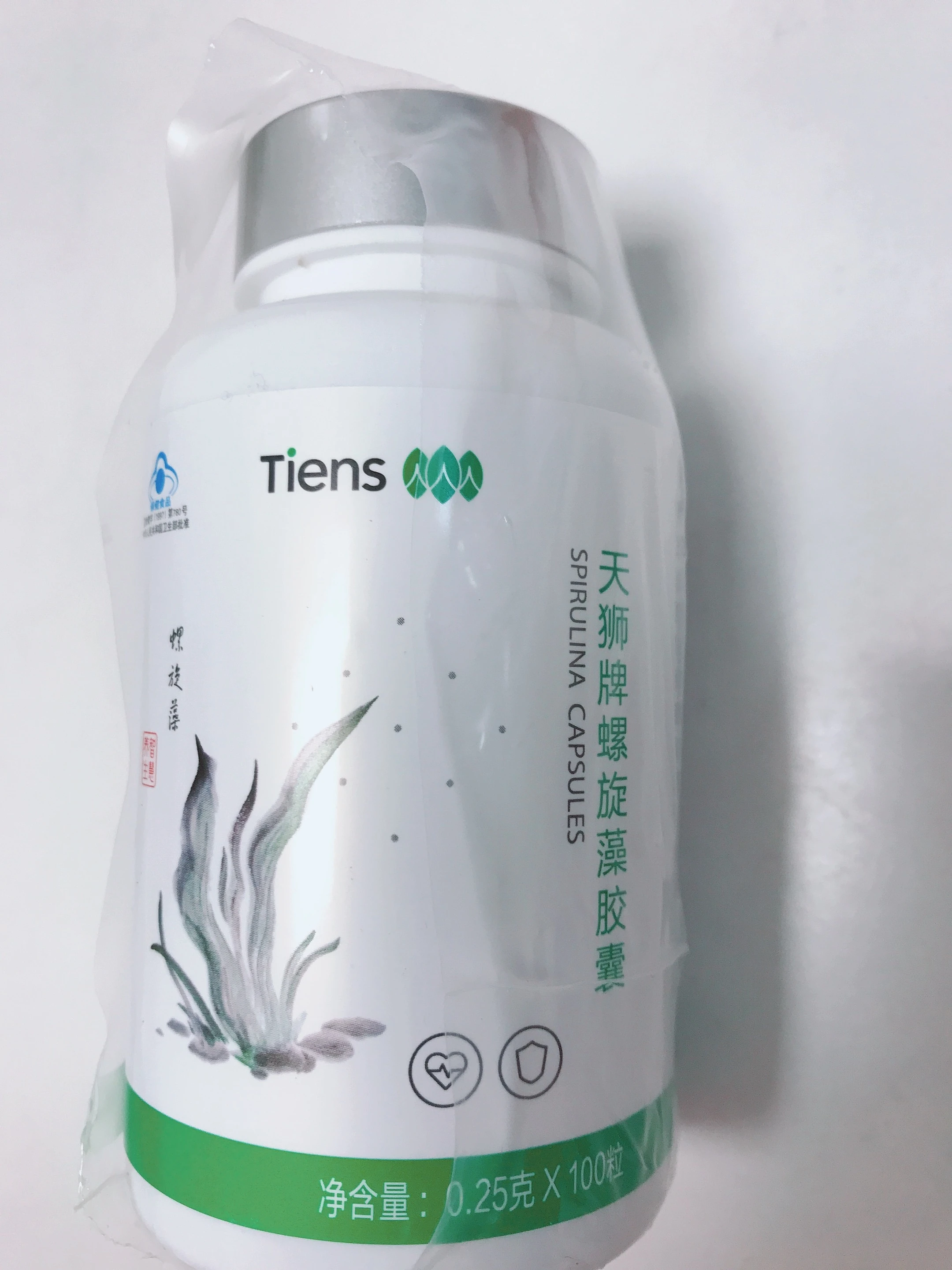 1 бутылка Tien Spirulina
