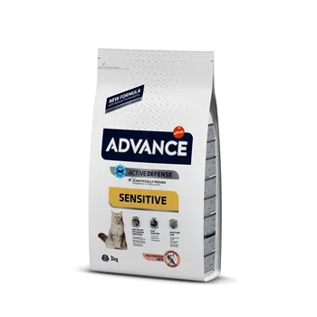 

Advance for cats with feel. Pishev.: salmon and rice (adult salmon sensitive) 3 kg * 2 PCs