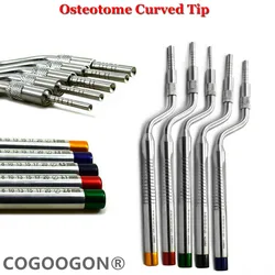 Dental Implant Osteotome Instruments Sinus Lift Bended ( Concave Tips) sinus Lifting Device Implant bone Extruder