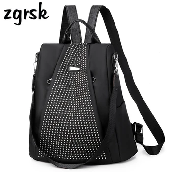 

Women Bagpack Backpack For Teenage Backpack Student Bag Brand Black Vintage Backpacks For Teenage Girls Mochila Schoolbag