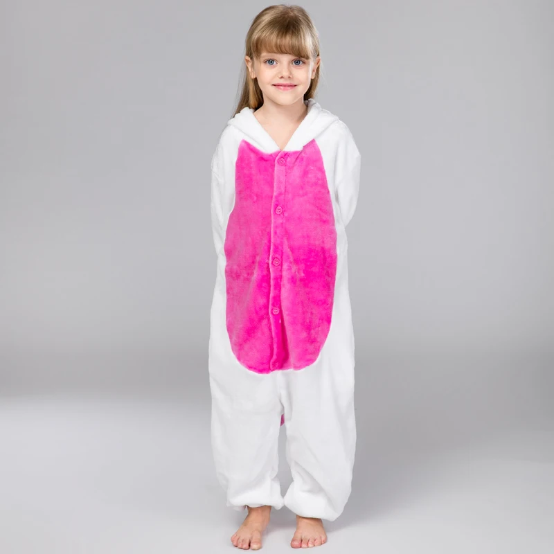 Пижамный комплект для мальчиков и девочек пижама в виде животного Единорога