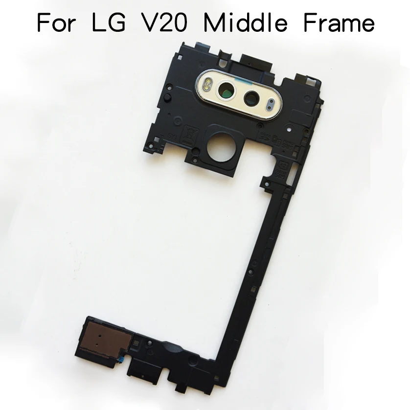 Новый корпус средней рамки со стеклянным объективом камеры для LG V20 VS995 LS997 H918 H910 |