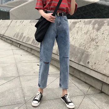 

2020 Fashion Pants New Wide Lege Casual Summer Straight Pants Women Loose Trousers Female On Promotion