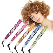 Электрический спиральный щипцы для завивки волос палочка салонный инструмент для укладки волос Профессиональный волшебный Турмалин Керамика бигуди Ролик для девочек и женщин