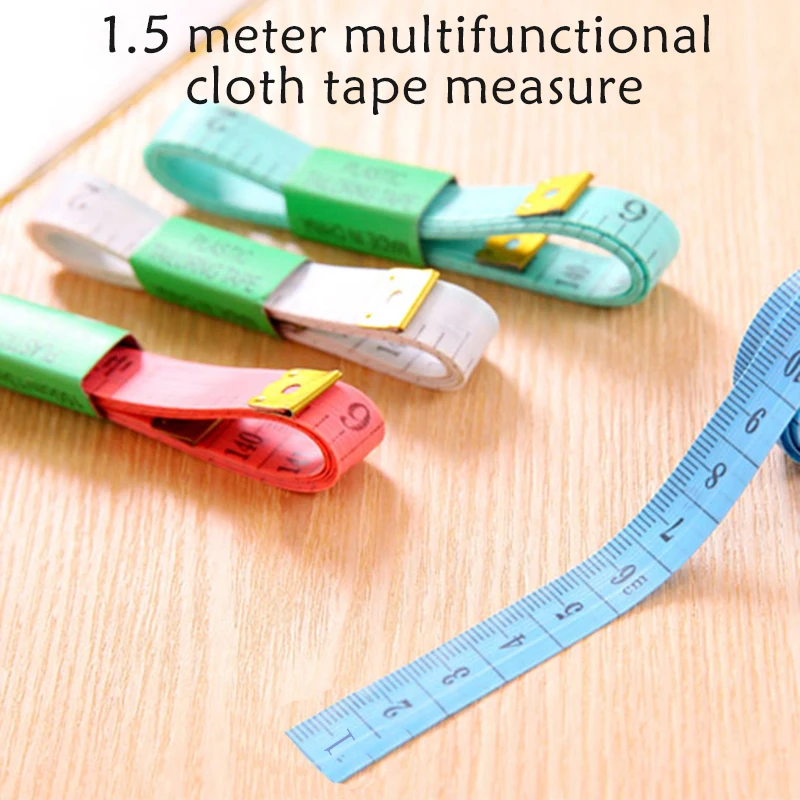Hot 60in/150cm Soft Sewing Ruler Mini Meter Measuring Tape Body Tailor Measure Random Color | Инструменты