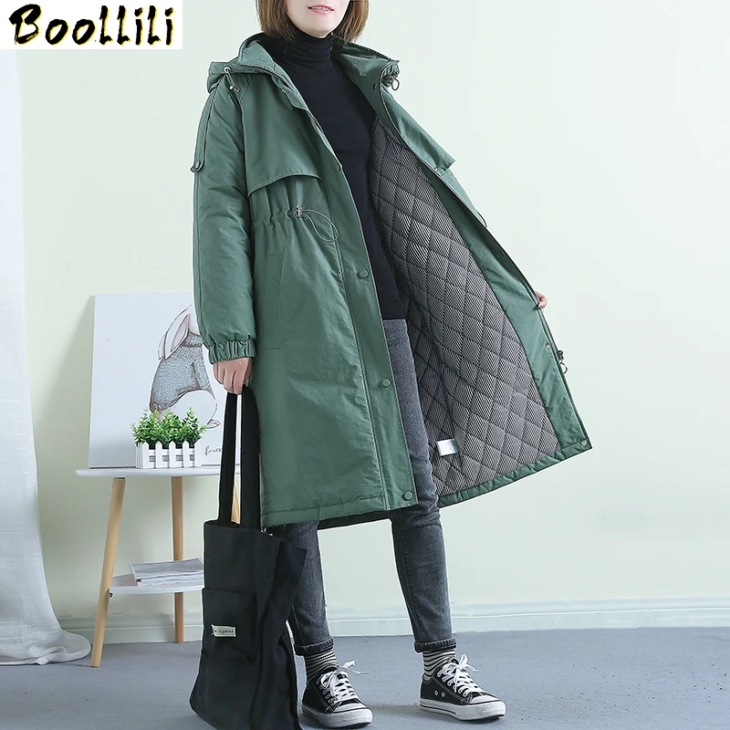 

Boollili Winter Jacket Women Long Coat Women 2020 New Korean Parkas Hooded Womens Jackets Abrigos Mujer Invierno 2020