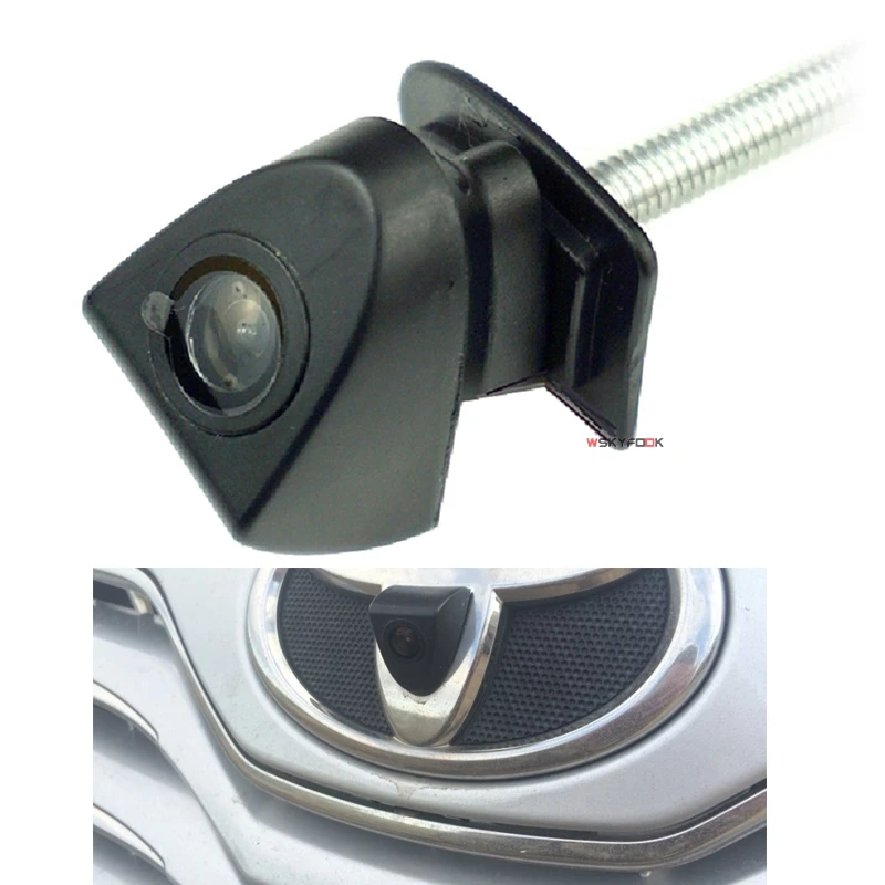 Для sony CCD 180deg Автомобильная камера с логотипом спереди для Toyota Venza TUNDRA avalon carina avensis celica solara matrix camera
