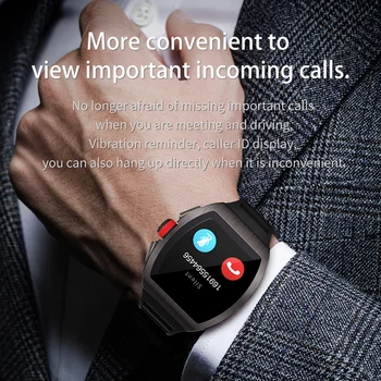 

ALLOYSEED Smart Watch Men 24 Hours Heart Rate Monitor IP68 Waterproof Smartwatch For Android IOS Phone Watch Sport Alloy Case