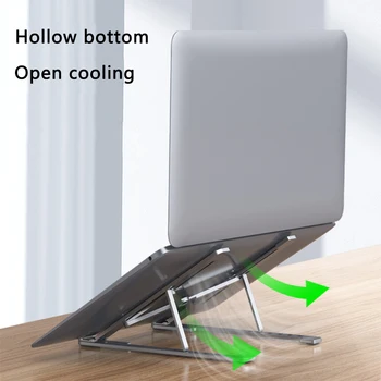 

Laptop Stand Holder for MacBook Pro Notebook Stand Foldable Aluminium Alloy Tablet Stand newBracket Laptop Holder for Notebook