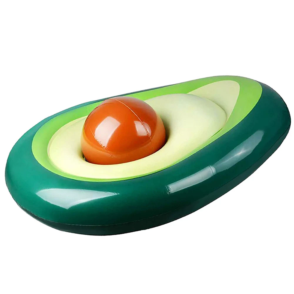HeySplash Bouée de Natation pour Adultes, 42 Pouces Grand Flotteur Radeau avec Poignées, Anneau de Piscine Gonflable Lounge Bouée Piscine Plage