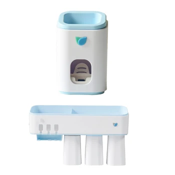 

Smart Toothbrush Disinfection Machine Disinfection Toothbrush Holder Toothbrush Rack with Toothpaste Squeezer