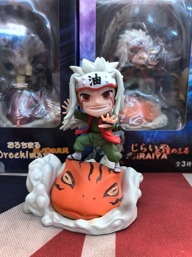Shadow konoha Ninja Cute Three Tender Five Dynasties Mesh Naruto tsunade Jiraiya Orochimaru в коробке Garage Kit