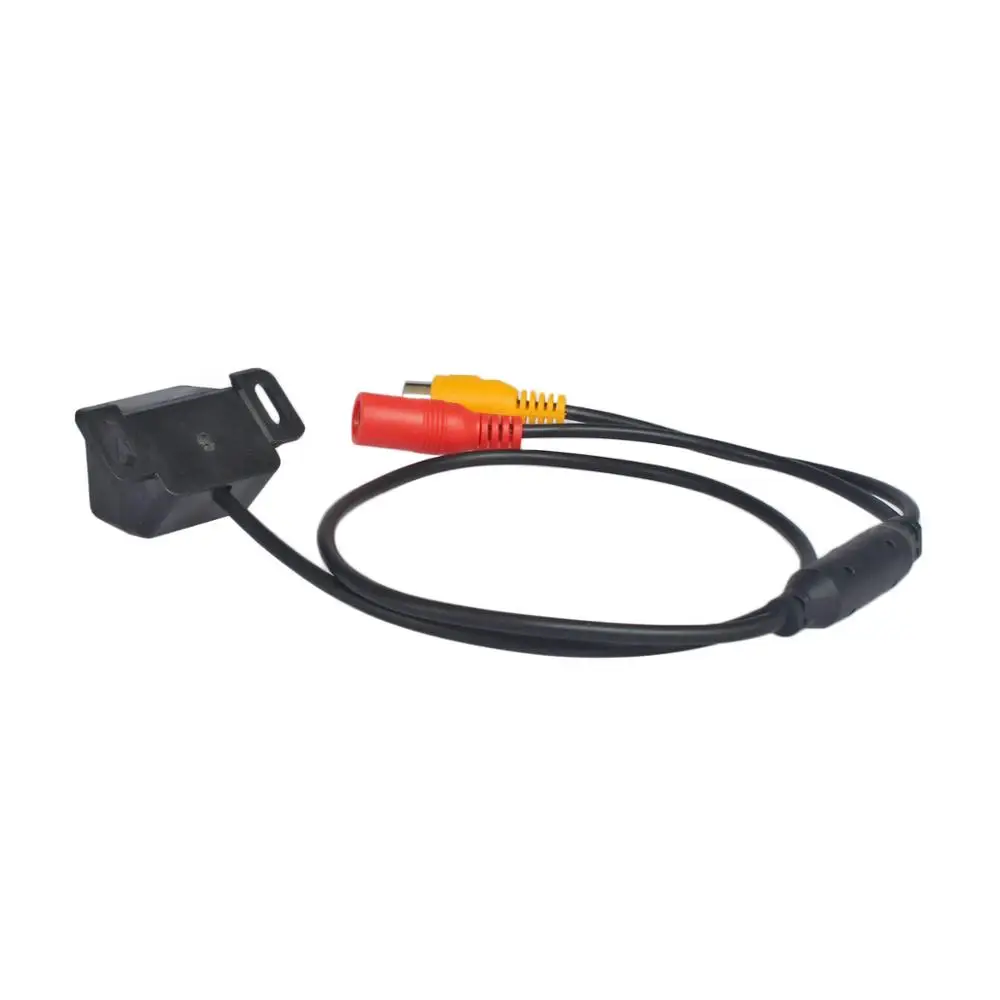 DIYKIT Wlred 4,3 дюймов TFT ЖК-монитор автомобиля+ светодиодный ночного видения заднего вида Автомобильная камера Система помощи при парковке комплект