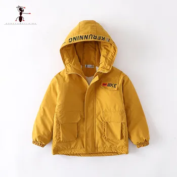 

Kung Fu Ant 2019 Boys Jacket Winter Thick Coats Boys Warm Outerwear For Hooded Jacket Children Clothes