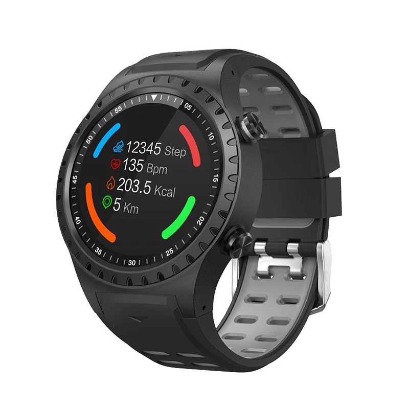  M1 Smart Watch Support SIM Phone Call GPS Smartwatch Phone Men Women Waterproof Heart Rate Monitor  - 4000219285819