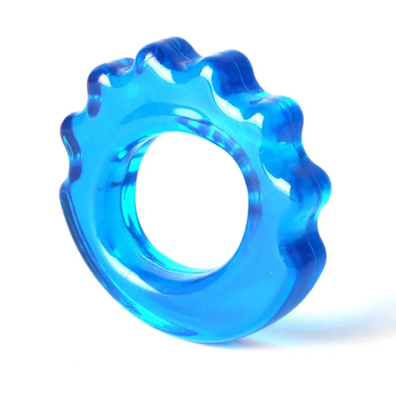 Grip rubber ring ладони удар палец реабилитации хват тренировочный кольцо случайный цвет