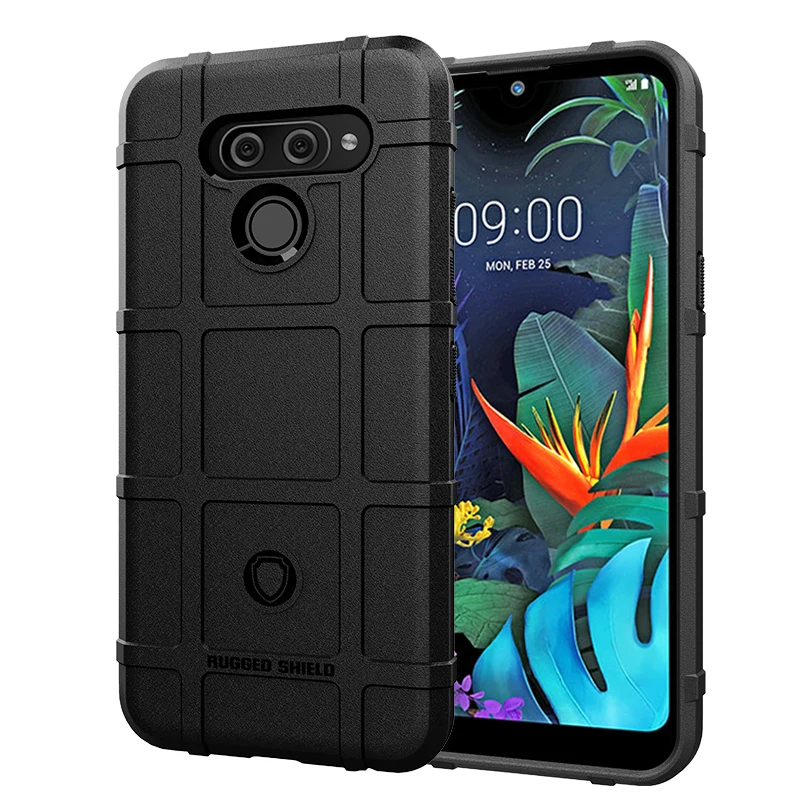 Противоударный чехол для LG K20 K30 K40 силиконовый защитный в стиле милитари K50S K50