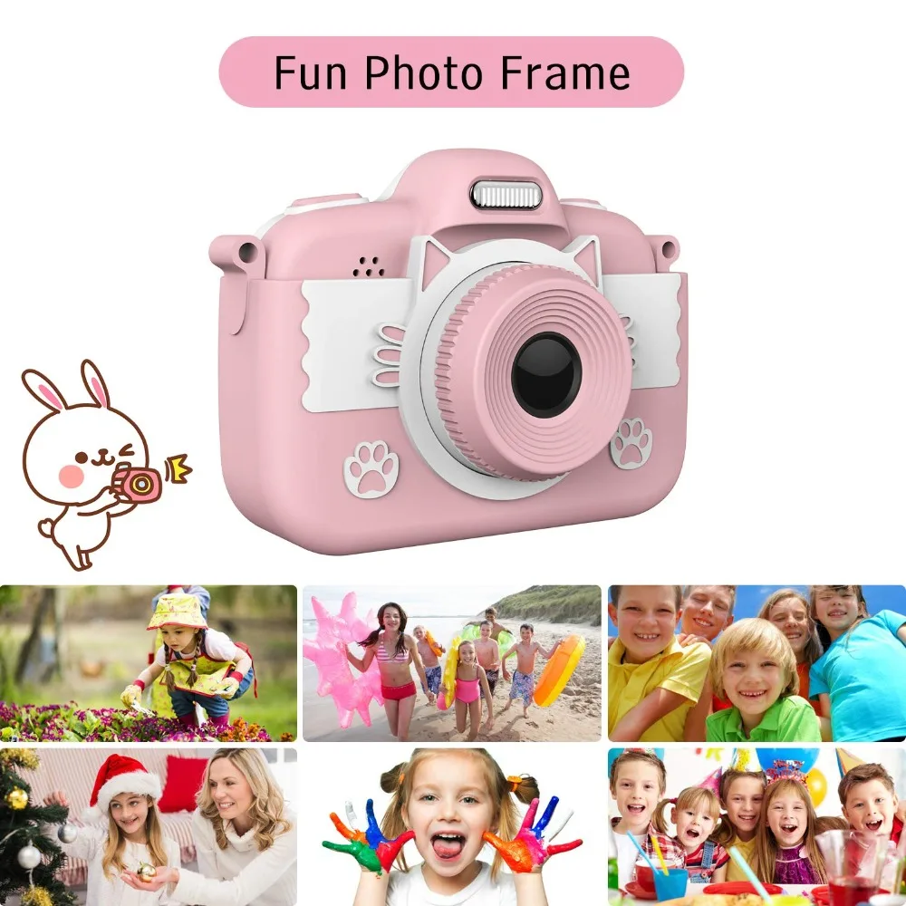 3,0 дюймов ips touch full HD детская Камера Двойная камера, 18 миллионов пикселей может сделать 2300 фотографий подходит для детских подарков