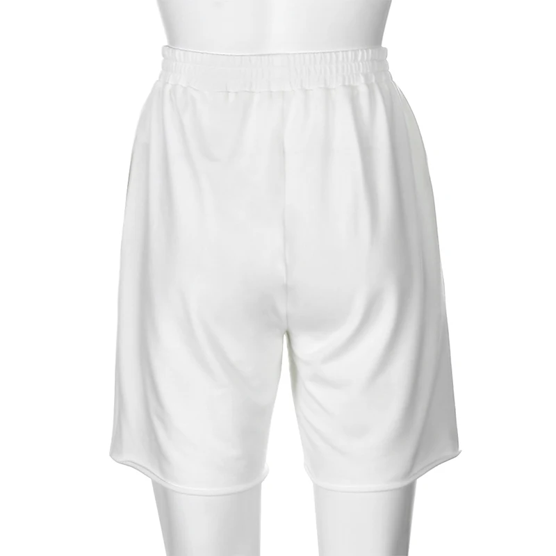 Casual Activewear Jogger Shorts For Women Home Fashion Leisure Outfits Letter Print High Waisted Shorts Summer Harajuku