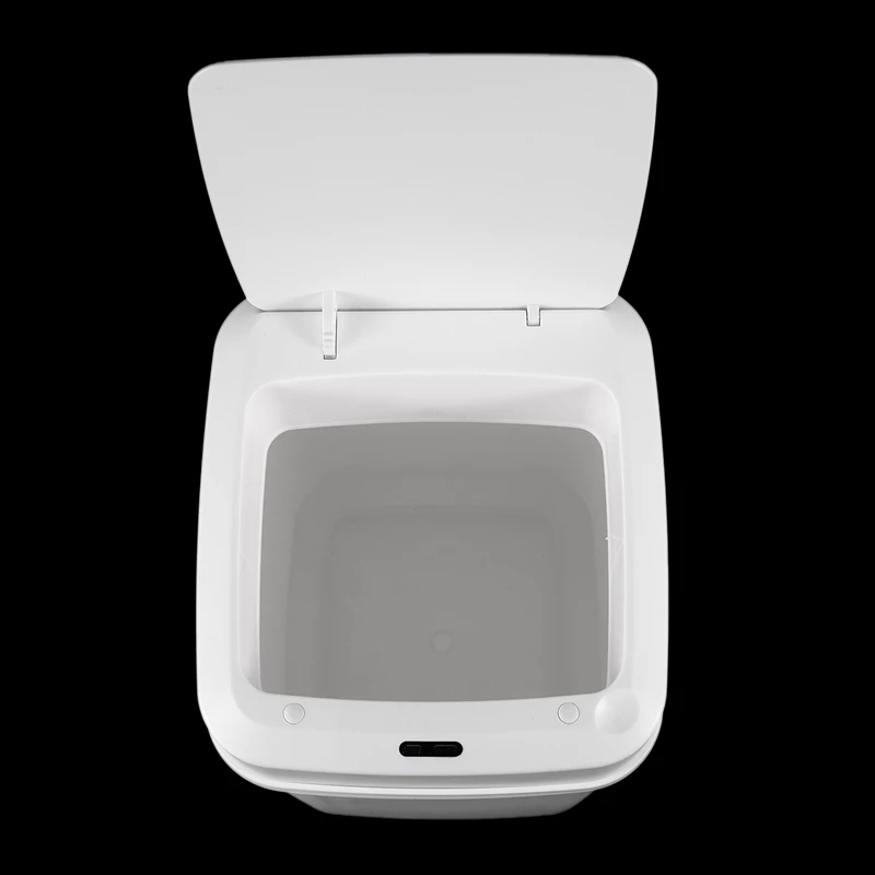 Automatic Intelligent Sensor Smart Trash Can Dustbin Lid Motion Detector Kitchen Bedroom Energy-Saving No Noise 10L Battery