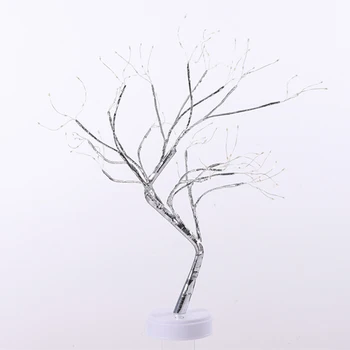 

36 LEDS Night Light Bonsai Tree Light Gypsophila Lights Home Party Wedding Indoor Decoration Night Light New Dropshipping O15