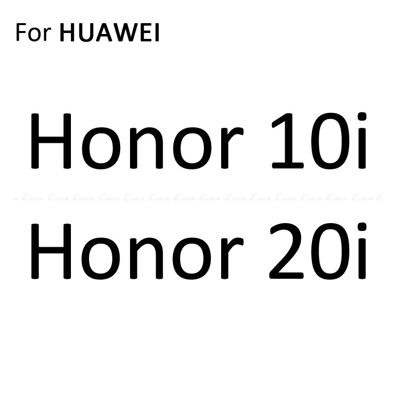 3D углеродное волокно задняя крышка Защитная пленка для экрана для HuaWei Honor Note 10i 20i 20S View 30 20 10 Pro Lite V9 Play не стекло - Цвет: For Honor 10i or 20i