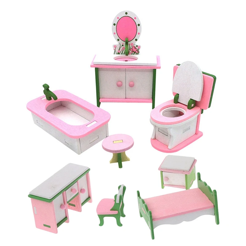 US $7.77 7% OFF7 Set Baby Wooden Dollhouse Furniture Dolls House Miniature Child Play Toys Gifts, 7 Set No.7 & 7 Set No.70Doll Houses - AliExpress US $7.77 7% OFF7 Set Baby Wooden Dollhouse Furniture Dolls House Miniature Child Play Toys Gifts, 7 Set No.7 & 7 Set No.70Doll Houses - AliExpress