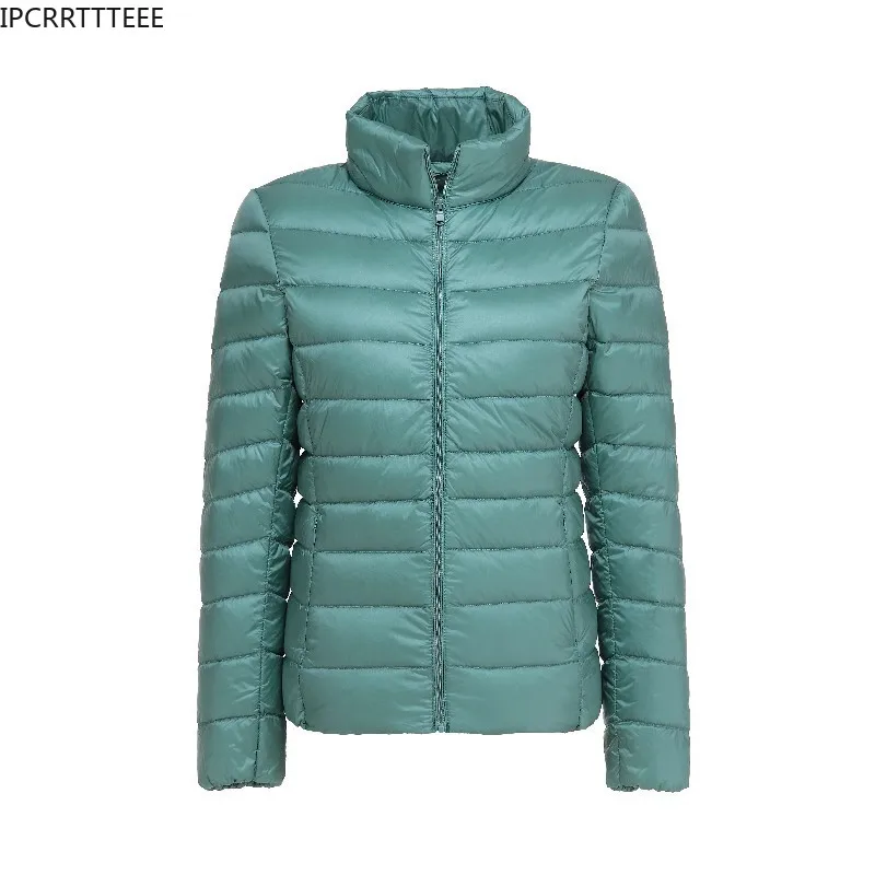 90 Ultra Light Down Jacket New Plus Size Autumn Winter Women Windproof