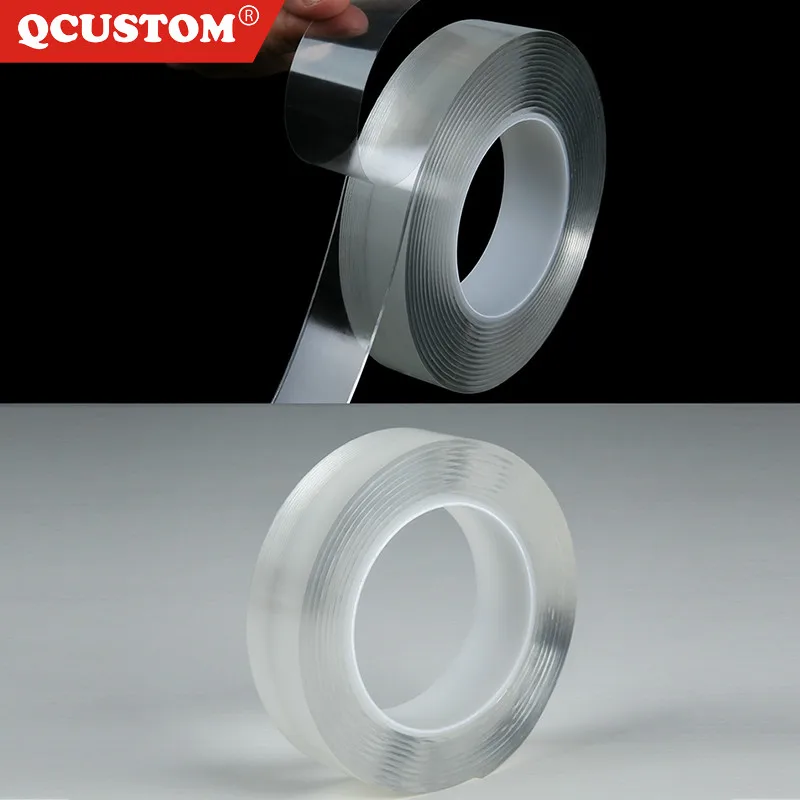 

3m Mulifunction Double-Sided-Adhesive Nano Tape-Transparent Waterproof Home Cleanable Notrace New-Upgrade Removable Fixing-Tools