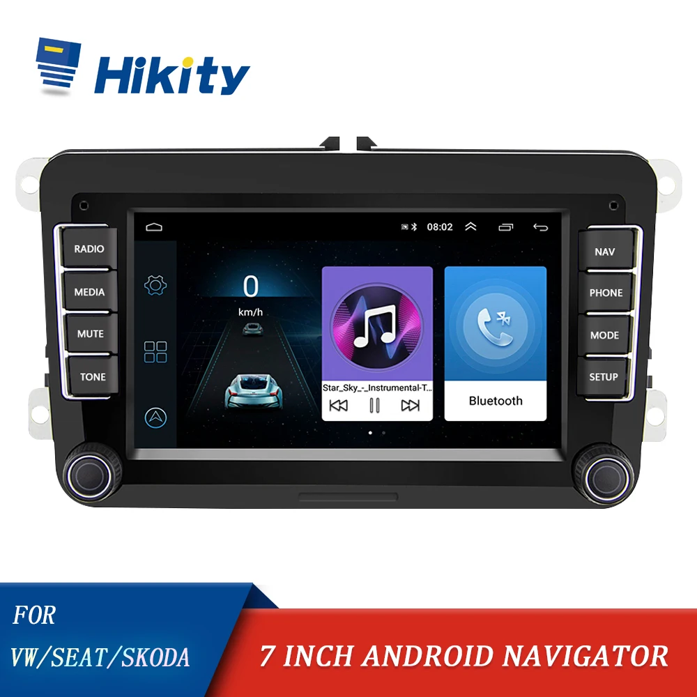 

Hikity Android 8.1 2 Din Car Multimedia Player GPS Car Stereo Radio 7'' WIfi Car MP5 Player For VW/PASSAT B6/POLO / AMAROK