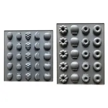 2Pcs Handmade Cakecup Fruit Fondant Silicone Mold Chocolate Cake Candy Cookie Baking Mould Pan Baking Tools Sugar Craft Jewelry Tools 2Pcs Handmade Cakecup Fruit Fondant Silicone Mold Chocolate Cake Candy Cookie Baking Mould Pan Baking Tools Sugar Craft Jewelry Tools
