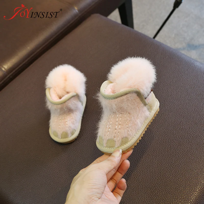 Зимняя детская обувь новинка 2019 для малышей и детей от 1 до 3 лет детские ботинки