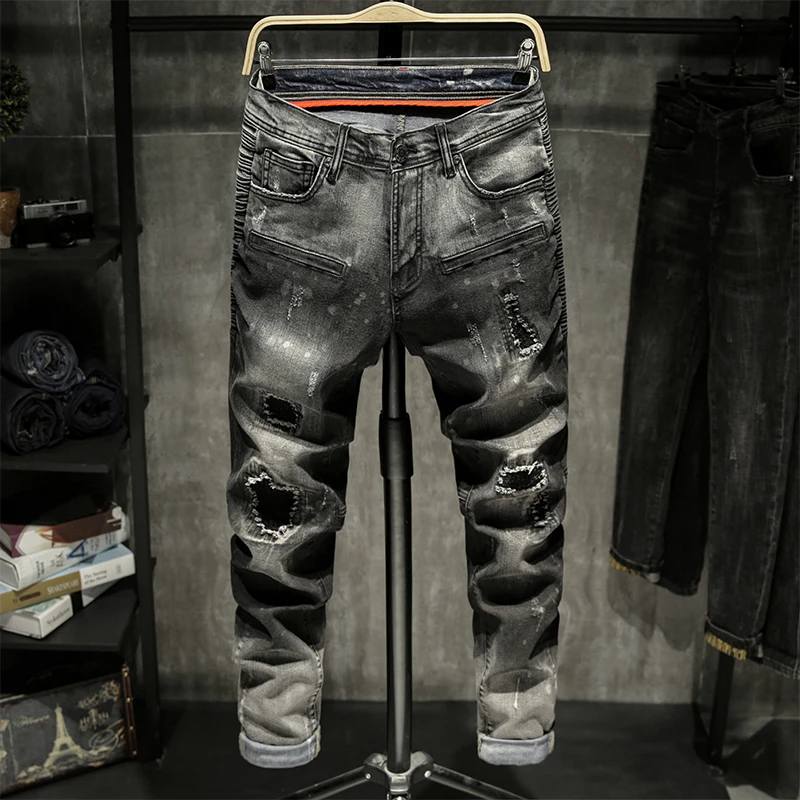 jeans streetwear homme
