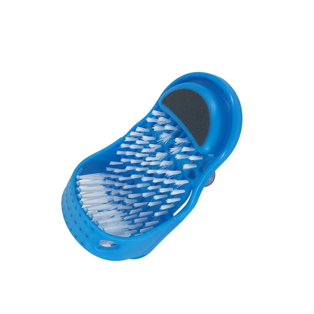 Foot Massager Massage Bath Slippers Stomping Brush Foot Washing Shoes Dead Skin Grinding Tools Blue - Цвет: Синий
