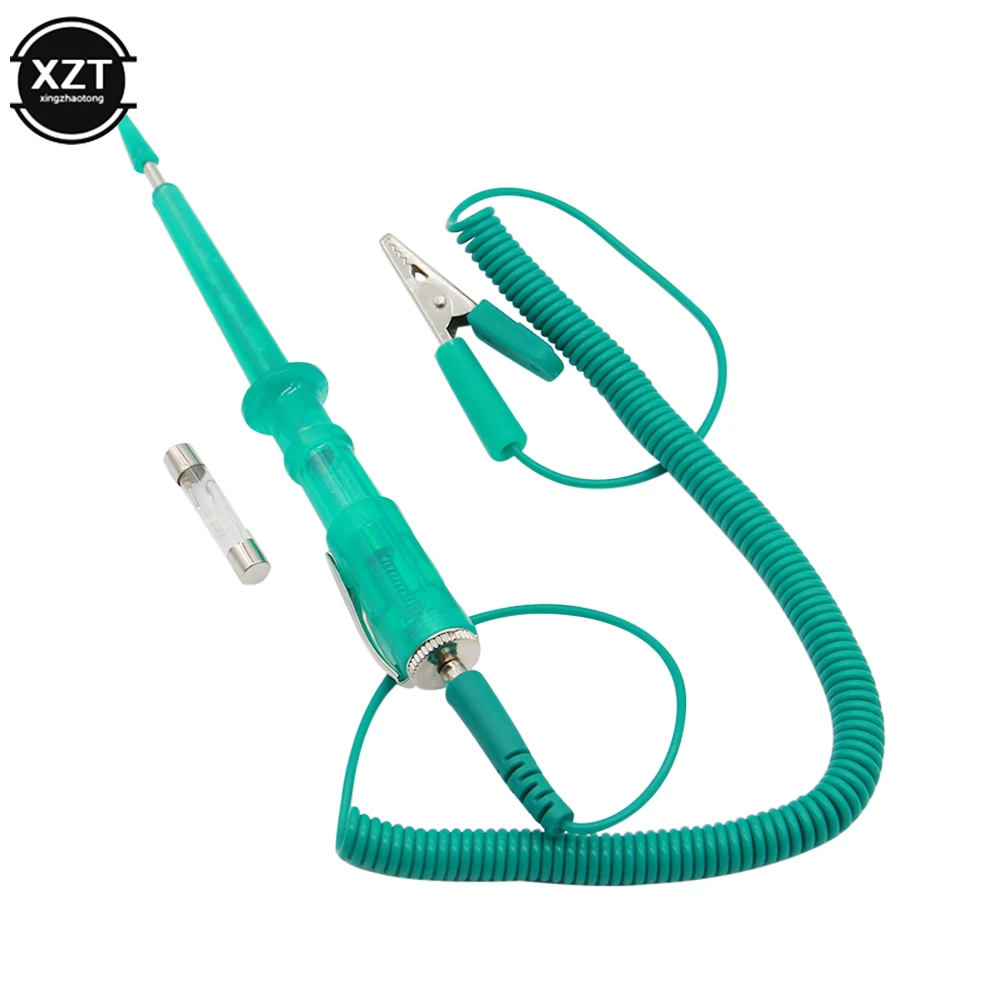 Auto Car Light Circuit Tester Lamp Voltage DC 6V 12V 24V Copper Test Pen Detector Probe Light System Test Probe Lamp