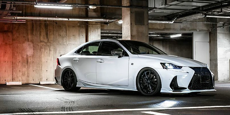 Для Lexus на IS350/300 h/300 АТС Стиль углеродного волокна боковой юбки расширение(GSE/AVE/ASE 3#) волокна двери шаг набор сплиттеров
