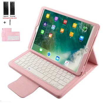 

Detachble Keyboard Case For iPad 10.2 inch 2019 Wireless Bluetooth Keyboard Flip Leather Stand Cover For iPad 10.2 2019 +Stylus