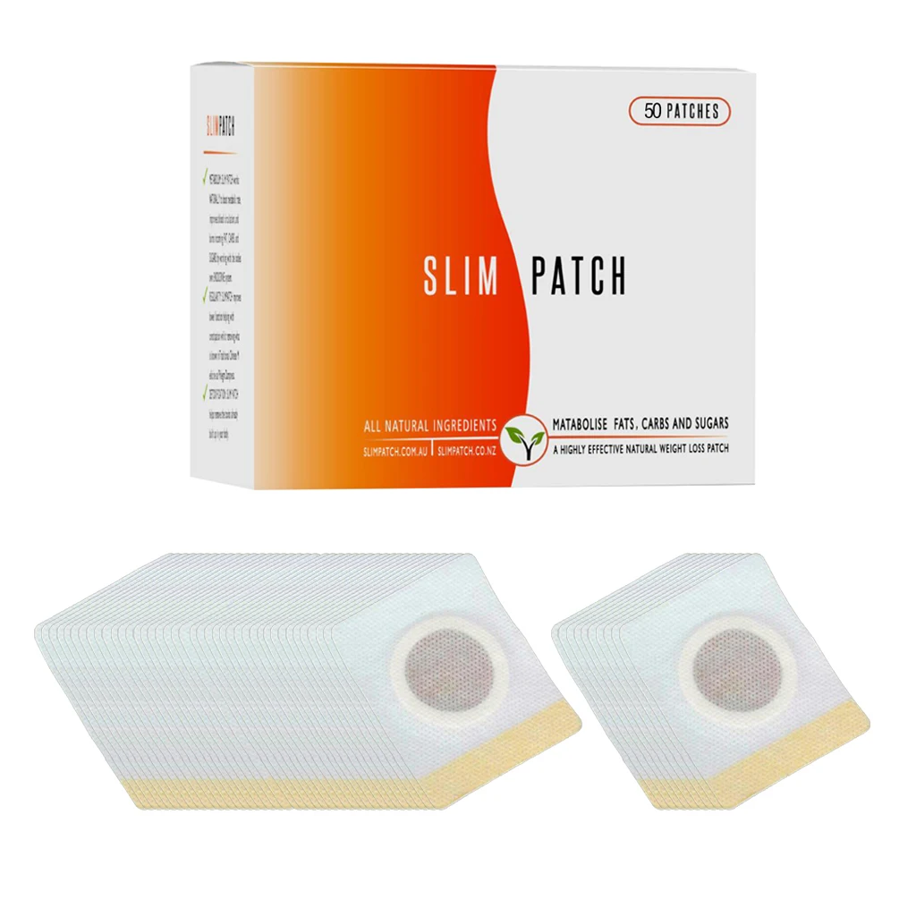 Weight-Loss Sticker,50pcs/100pcs Fat Burning Sheets Slim Patches for Beer Bellies, Buckets Waist, Waist Abdominal Fat ，Quick