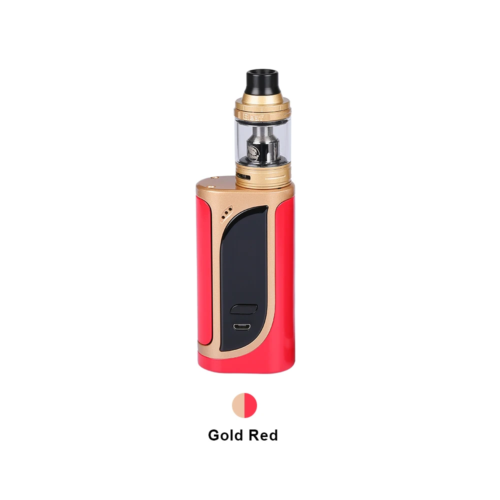 Eleaf iKonn 220 с 2 мл Элло атомайзер бак 220 Вт коробка мод HW3 HW4 катушка голова электронная сигарета испаритель - Цвет: Gold Red